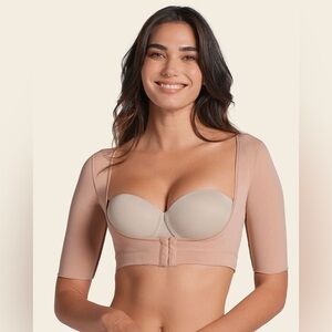 Leonisa Womens Invisible Upper Arm Shaper Vest Size M
